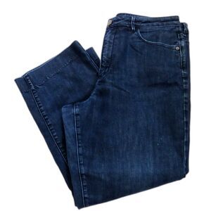 Coldwater Creek Women's  High Waisted Straight Leg Jeans  Size 16 EUC